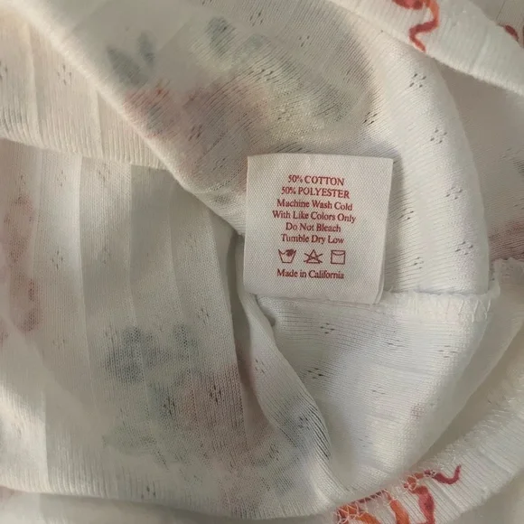 Lisa Says Gah Alex Pointelle Bouquet Tee - Picture 8 of 8